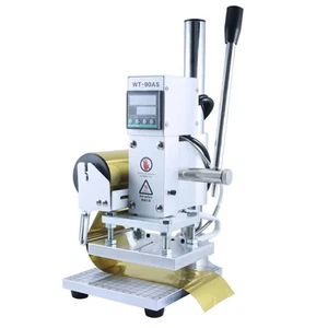 Multifunktionale Prägemaschine Heißfolienprägemaschine Leder Papier Branding  - Picture 1 of 24