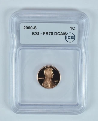 2000-S Lincoln Memorial Cent PR70 DCAM ICG *5820 - Image 1 of 4