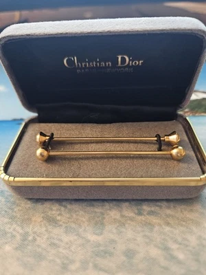 Christian Dior Tie Bar - 2 bars - Image 1 of 3
