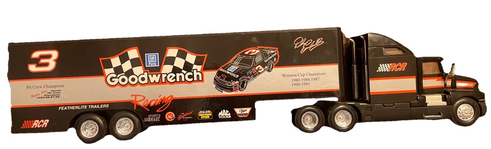 1992 Dale Earnhardt Sr. #3 Goodwrench Team Transporter 1/64th - Image 1 of 1