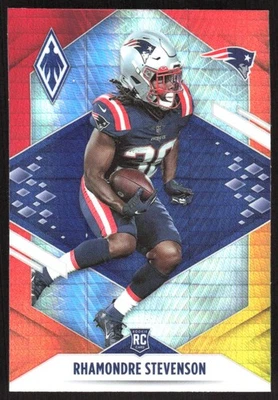 3482I 2021 Panini Phoenix #133 Rhamondre Stevenson Fire Burst - Image 1 of 2