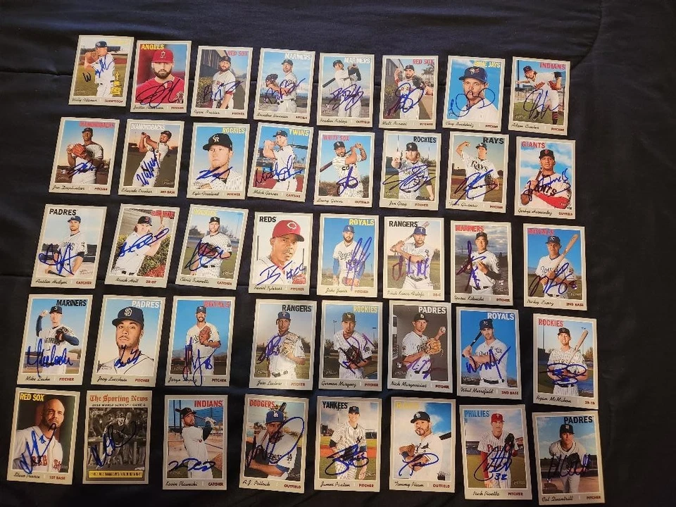 SIgned 2019 Topps Heritage Baseball - Pick Your Card 1 - 290 - Image 1 of 1