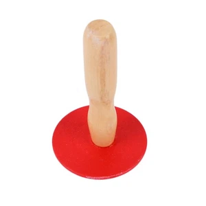Mushroom Sewing Tool Patching Tool Mushroom Small Solid Wooden - Foto 1 di 12