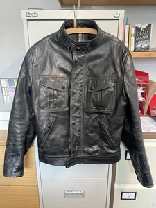 matchless leather jacket mens Bond Cafe Racer biker Motorcycle rp £1295 GSP - Picture 1 of 14