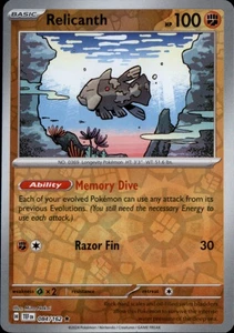 Relicanth - Reverse Holo Rare SV05: Temporal Forces 084/162 NM - Picture 1 of 2