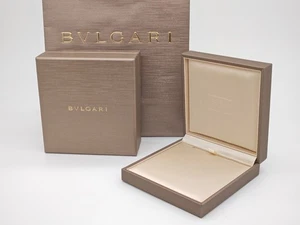 【Near Mint】Bvlgari Original Halskette Schmuck Strage Box Leeretui Gold von JP - Bild 1 von 15