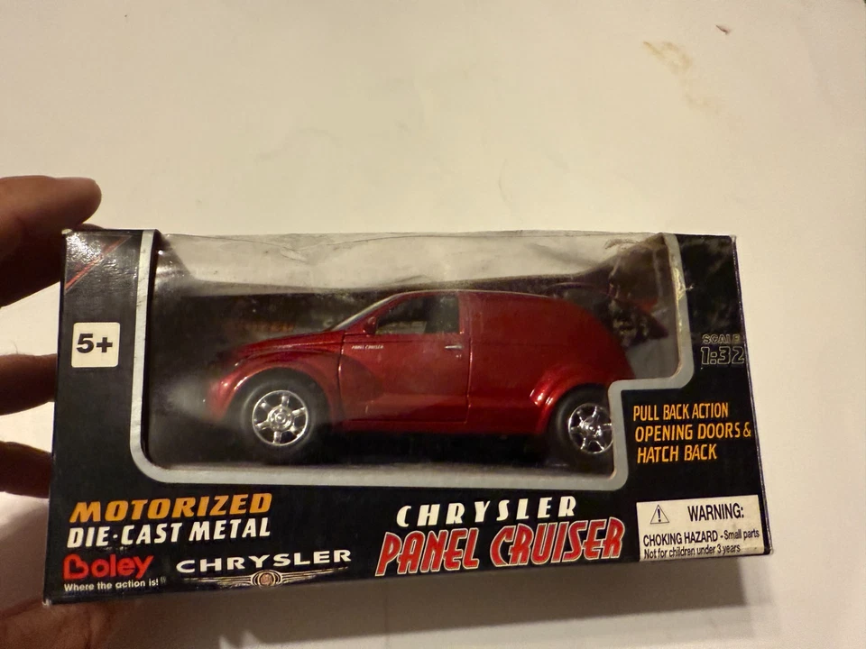 NIB Boley Motorized Die-Cast Chrysler Panel Cruiser 1:32 Cherry Red 2001 - Image 1 of 1