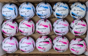 15 gebrauchte Golfbälle Taylormade SpeedSoft Ink 5A/4A Near Mint - Bild 1 von 2