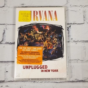 Nirvana Unplugged New Sealed New York MTV DVD 2007 USA - Imagen 1 de 2