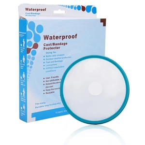 Bath protection protection foot adult foot length 28cm PP glue silicone (blue - Picture 1 of 8
