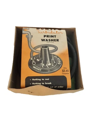 Lavadora de Impressão DeHypo Turbulador Sala Escura Filme Fotográfico Desenvolvendo Original - Imagem 1 de 2