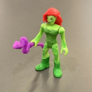 Fisher Price DC Super Friends Villains Poison Ivy w/ Purple Staff Figures Toys - Picture 1 of 4