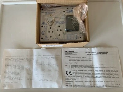 CONDOR HC12-3.4-A+ DC Power Supply - with test data result, NOS, New, Never Used - Image 1 of 4