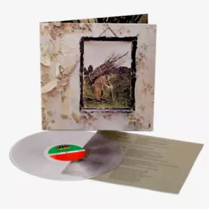 LED ZEPPELIN - IV 180G - CRYSTAL CLEAR DIAMOND VINYL LP - NEW - Picture 1 of 1