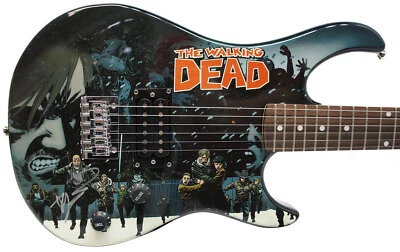 Guitarra Eléctrica y Certificado Robert Kirkman Firmado Peavey Walking Dead OmniV4 Foto 1 de 4