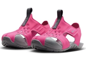 Nike Sunray Protect 2 (TD) Toddler Girls Pink Sandals Water Shoes Sizes 5c-10c - Picture 1 of 7