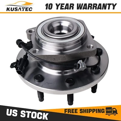 Conjunto de cubo de rolamento de roda dianteira para Chevrolet Silverado 2500/3500 HD GMC Sierra - Imagem 1 de 4