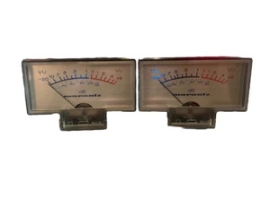 Marantz VU dB Audio Sound Level Meters w/ reflector 6U3 & 6U4 - Photo 1/9