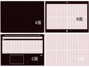 Carbon fiber Laptop Sticker Skin fiber Cover for HP ProBook 450 G5 5th Gen 15.6" - Picture 1 of 38