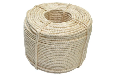  Sisalseil Sisal 6,8,10mm Ø für Kratzbäume Kratzbaumseil natur unbehandelt - Bild 1 von 4