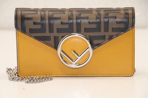 FENDI F is Fendi Bicolor FF 1974 Busta in rilievo Maya Zucca Nera