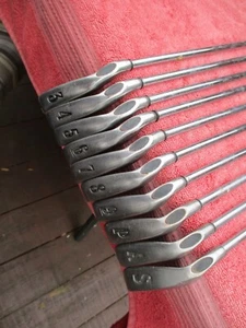 CALLAWAY GOLF S2H2 IRONS (3-P,A,S) +1" STEEL MEMPHIS 10 AND CALLAWAY GOLF SHIRT - Picture 1 of 8