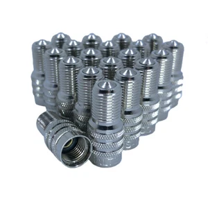 Pack of 20 HALTEC Double Seal Inflate through valve caps for Trucks RV and Semis - Picture 1 of 3