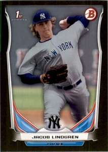 2014 Bowman Draft Picks Black Asia Jacob Lindgren New York Yankees #DP53 - Picture 1 of 2