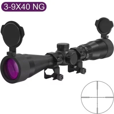 3-9x40NG Hunting Riflescope Tactical Long Range Optics Sight Rifle Scopes - Image 1 of 4