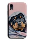 Funny Rottweiler Lazy Day Phone Case Cover Duvet Blanket Cosy Novelty Dog CX83