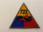 Tt475 Ww2 Us Army Armored Tank Battalion Division Triangle Patch 723Rd L2a