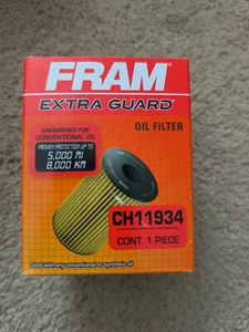 Engine Oil Filter-Extra Guard Fram CH11934 Fits Genesis, Hyundai, Kia - Picture 1 of 3