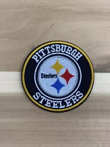 NFL Pittsburgh Steelers Logo gestickt Nähen Bügelbild Patch ca. 2 1/2 Zoll - Bild 1 von 1