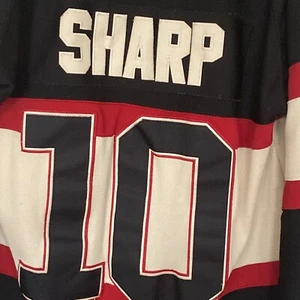 Reebok Patrick Sharp Chicago Blackhawks 2009 Winter Classic NHL Jersey Black 48 - Picture 1 of 11