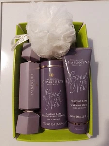 Champneys Health Spa Heavenly Days Bubble Heaven Warming Scrub Gift Box 🎁  - Picture 1 of 4