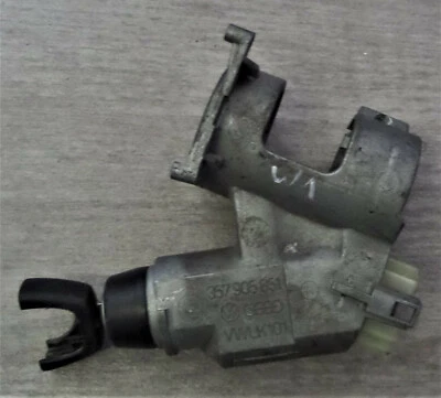 VW Golf III 1H Zündschloss Lenkradschloss Schloss Zündung Schlüssel 357905851 - Bild 1 von 4