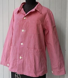 DANTON France red Houndstooth jacket small - Picture 1 of 13