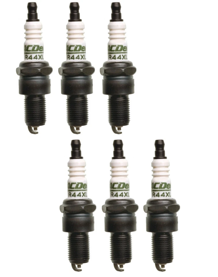Juego de 6 bujías AcDelco para Mercury Capri Bobcat Ford Pinto 2,8 L V6 Foto 1 de 1