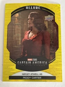 HAYLEY ATWELL AS PEGGY CARTER #10 YELLOW TAXI Marvel Allure Sammelkarte - Bild 1 von 2