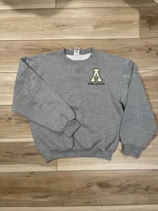 Vintage App State Mountaineers Sweatshirt Men Medium Crew Neck Sweater Nice ASU - Picture 1 of 6