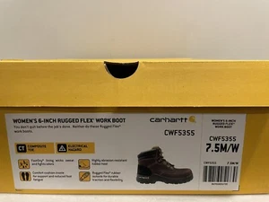 Carhartt Women's Rugged Flex  Work Boot US 7.5 NEW IN BOX - Picture 1 of 12