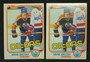 Wayne Gretzky 1981 - 82 Topps #16 X 2 Edmonton Oilers Kings Rangers HOF - Picture 1 of 11