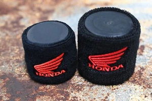 H O N D A  Brake Reservoir Sock Covers x 2 Fireblade, CBR1000 CBR600 - Picture 1 of 1