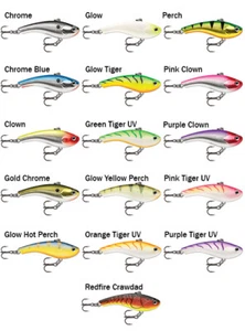 Rapala Slab Rap Lipless Jigging Crankbait - Tamaño 05 - Purple Tiger UV - ¡NUEVO! - Imagen 1 de 17