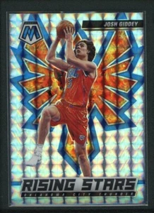 2021-22 Josh Giddey Panini Mosaic  Silver Prizm Rookie RC Rising Stars  #7 - Picture 1 of 2