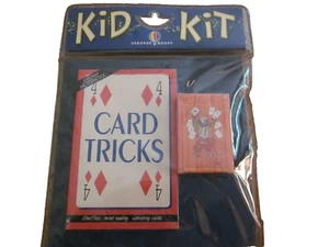 Card Tricks Kid Kit - book and cards by Usborne Books - MIP - Picture 1 of 2