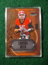 2023 Wild Card 7-card Studs Carson Beck 7/7 Orange Clubs