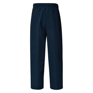 BNWT Girls Boys Size 12 LW Reid Brand Microfibre Zip Leg Light Navy Track Pants - Picture 1 of 4
