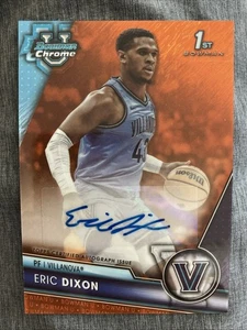2024-25 Bowman U Chrome Eric Dixon Auto 1st Bowman /25 Orange Shimmer🔥Read🔥 - Picture 1 of 10