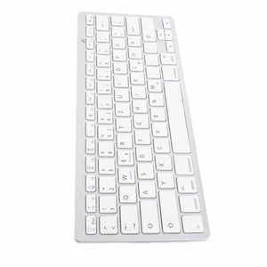 Wireless Keyboard Universal Slim Silent Wireless Bt German Keyboard For I ND - Picture 1 of 12